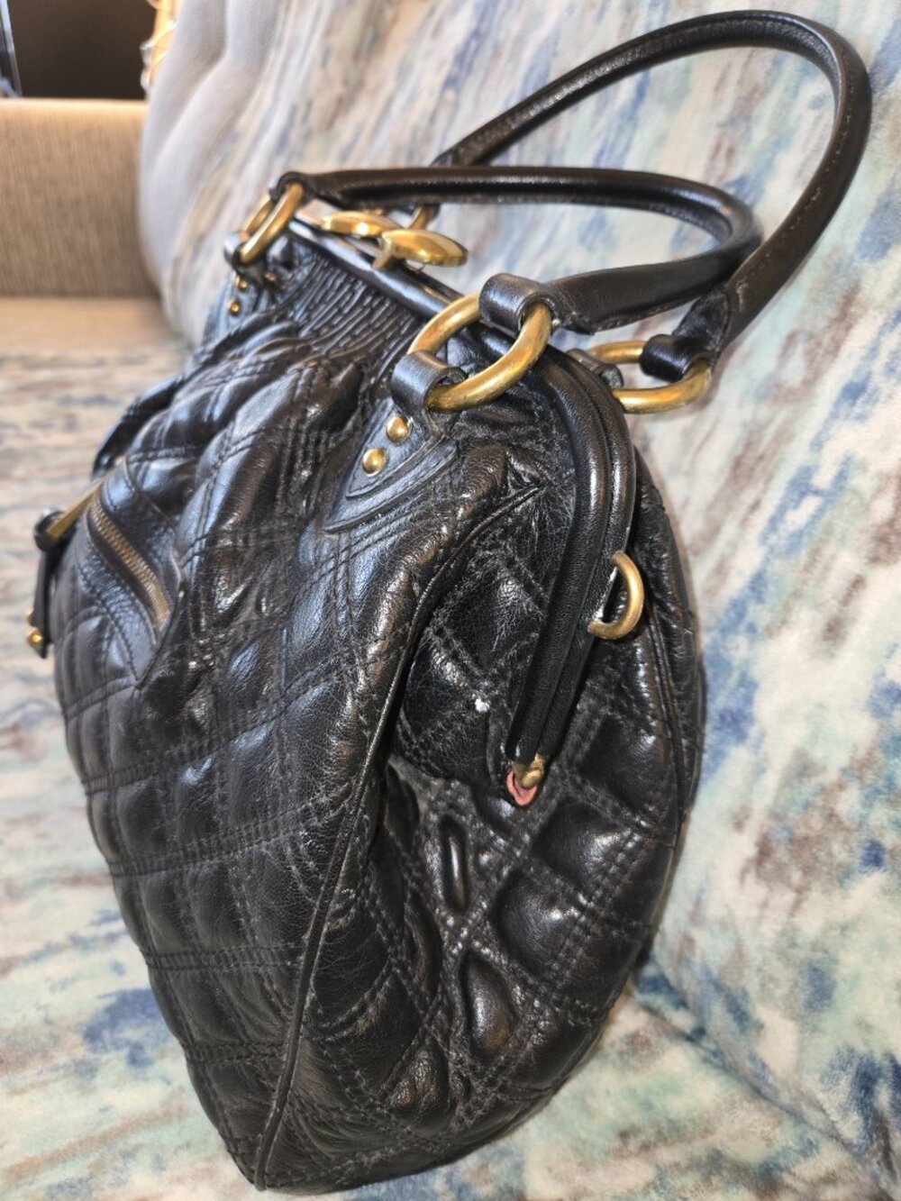 MARC JACOBS VINTAGE STAM SHOULDER BAG - Picture 2 of 10